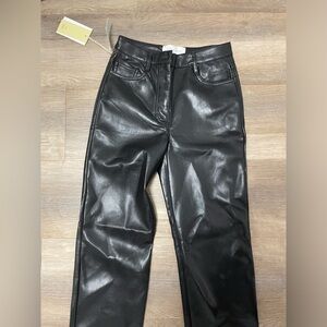 Aritzia Melina leather pants